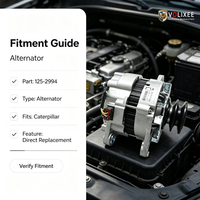 Alternateur 125-2994 compatible avec moteur Caterpillar C4.4 S6K, générateur de charge pour excavatrices 312D 315D 320B, pièce de rechange aftermarket