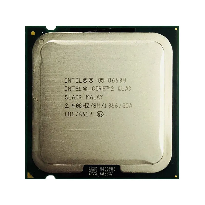 Intel Core 2 Quad Q6600 2.4 GHz dört çekirdekli İşlemci İşlemci 8M 95W 1066 LGA 775