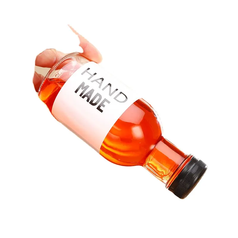 Дешевая бутылка сока соды Высококачественная стеклянная бутылка высокого давления