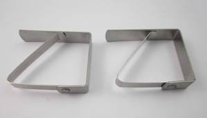 Clip de <span class=keywords><strong>poids</strong></span> de <span class=keywords><strong>nappe</strong></span> en forme de fleur Design OEM Clip de <span class=keywords><strong>nappe</strong></span> en acier inoxydable - Product Image 5