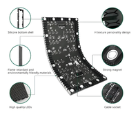 Pantalla LED Flexible Personalizada P5 con Cabina de Fotos 360 y Señalización Digital con Video Esférico para Exposiciones