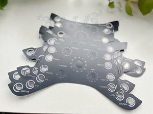 Lapisan grafis bantalan kunci kustom untuk peralatan rumah tombol Panel tombol tombol membran sakelar Keyboard - Product Image 2