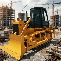 Bouteurs sur chenilles de 17 tonnes, moteur 180 CV, lame haute capacité de 4,5 m³, pour travaux de terrassement et projets miniers
