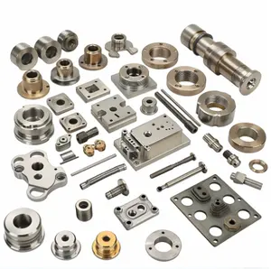 Peças sobressalentes mecânicas de alta precisão para torneamento de peças de usinagem CNC de alumínio e latão personalizadas