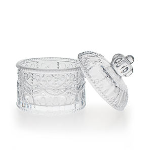 Frascos de Vidrio de Lujo Reciclables para Dulces y Velas Aromáticas, con Tapa de Corona, Color Personalizado OEM ODM, para Velas de Soja - Product Image 1