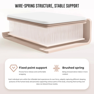 <span class=keywords><strong>Lit</strong></span> <span class=keywords><strong>de</strong></span> camping avec pompe, matelas pneumatique ultraléger pour l'extérieur, matelas gonflable intégré, tapis <span class=keywords><strong>de</strong></span> couchage <span class=keywords><strong>de</strong></span> camping, matelas gonflables <span class=keywords><strong>2</strong></span> places - Product Image 2