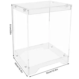 Tavolino in Plexiglass acrilico classico personalizzato tavolino moderno in acrilico trasparente