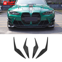 Ailerons latéraux de pare-chocs avant en fibre de carbone sèche style CFA pour BMW M3 G80 G81 M4 G82 G83 2021+