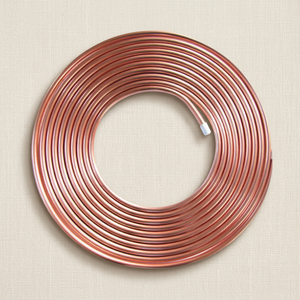 Tubería de Cobre de Alta Pureza Sin Aleación para Bobinas de Aire Acondicionado, con Servicios de Doblado, Corte y Soldadura, Tamaños Personalizados, Estándares JIS y ASTM - Product Image 1