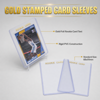 Porte-cartes de visite en PVC 35pt 3x4 avec logo personnalisé - Impression sérigraphique