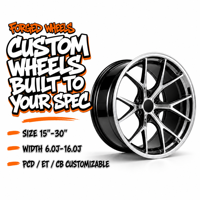 Jantes en alliage forgées sur mesure de 20 à 28 pouces, noir brillant, multi-rayons fins, concaves profonds pour Ford F350, Ram 1500, Silverado Pickup
