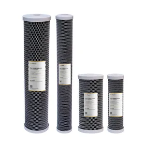 10*2.5 Inch Cto Activated Carbon Block Water Filter Cartridge For Water Filters Reverse Osmosis Systems