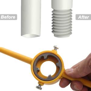 Kit de Herramientas para Roscar Tuberías de PVC Duradero, Juego de 6 Piezas de Matrices NPT Manuales para Plomería -001 - Product Image 4