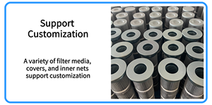 मजबूत औद्योगिक धूल कलेक्टर सेल प्लेट फिल्टर स्टेनलेस स्टील टॉप लोडिंग एंटी-स्टैटिक प्लेक्टेड बैग फिल्टर कारतूस - Product Image 6