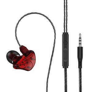 Écouteurs intra-auriculaires filaires JH Sports à succès avec crochet <span class=keywords><strong>d</strong></span>'<span class=keywords><strong>oreille</strong></span>, basses puissantes, prise jack 3,5 mm, cordon de 3 m, son parfait pour la communication téléphonique et le contrôle du karaoké - Product Image 3