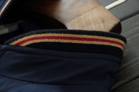 Veste bleue en nylon pour hommes, veste élégante et bon marché, vêtements Wuhan, veste à col de baseball