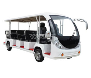 Luxury Electric Sightseeing Bus with AC System 14 Seats Tourist <b>Coach</b> for VIP Resort Service - Product Image 2