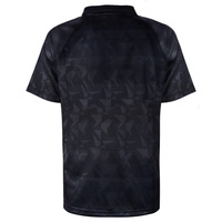 Maillot de football personnalisé pour homme, tenue d'équipe respirante, impression numérique, écologique, séchage rapide, sportswear, Villa Club 1990 Noir