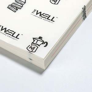 Papel de Envoltura de Alimentos Personalizado para Sándwiches y Burritos, Papel Antigrasa para Pizza y Pan - Product Image 4