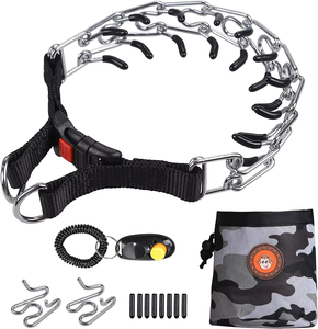 Collar de Adiestramiento para Perros NIBAO, Collar de Adiestramiento con Púas y Hebilla de Liberación Rápida Extraíble - Product Image 1