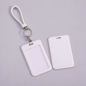 Factory Price Plastic Cute Id Card PVC Kpop Albums Favorite Star Collect Fans Keychain Photo Card Holders - Product Image 4