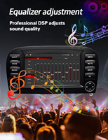 Android 13 Auto BT für Mercedes Benz SL R230 SL350 SL500 2006-2012 Kabelloses Carplay Auto-DVD-Player Radio GPS Stereo 2din