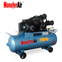 Compresseur d'air mini 4KW à faible bruit pour atelier automobile, entraînement par courroie - Meilleure vente