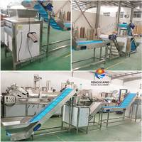 Automatische Knoflook Productielijn Knoflook Scheiden Peeling Wassen Lucht Drogen En Verpakkingsmachine In Indonesië