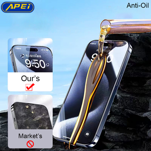 Verre trempé anti-<span class=keywords><strong>espion</strong></span> APEI avec film de protection pour téléphone portable sans bulles à applicateur facile pour <span class=keywords><strong>iPhone</strong></span> 11 ~ 17 Pro Max - Product Image 6