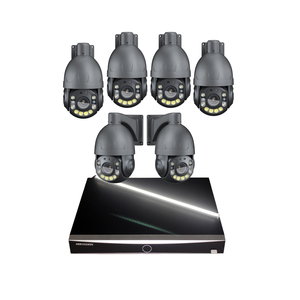 Sistema di Telecamere di Sicurezza SZGOING High <span class=keywords><strong>Tech</strong></span> 4K 8MP PTZ con Zoom 10X, Visione Notturna, Rilevamento Facciale, NVR IP e Cloud per Sorveglianza Aziendale - Product Image 1