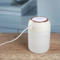 Mini humidificateur portable 330 ml, petit humidificateur à brume fraîche, humidificateur USB personnel de bureau pour chambre à coucher, voyage, bureau, maison