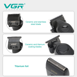 <span class=keywords><strong>VGR</strong></span> V-196 S3 - Cortadora de Pelo Profesional Recargable para Hombre, <span class=keywords><strong>Motor</strong></span> de Alta Velocidad, <span class=keywords><strong>Motor</strong></span> DC, para Barbería y Salón - Product Image 5