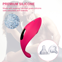 MELO Wearable Panty Klitoris Vibratoren für Frauen 12 Modi Fernbedienung Klitoris Stimulator Adult Goods Sexspielzeug für Frauen