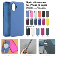 Coque en Silicone JOYPORODO Personnalisable LOGO pour iPhone 12 13 14 15 16 17 Pro Max Série avec Coque de Téléphone en Silicone Magnétique Animée