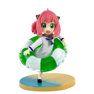 Anime <strong>spy</strong> Play Every House Hand Do Anya Forger Wearing Swimming Circle Kimono Doll Model tide Play Display Box Batch - Product Image 6