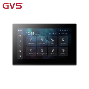 Système de sonnette vidéo SIP TCP <span class=keywords><strong>personnalisé</strong></span> GVS Factory 7 pouces avec interphone et résolution 1024x600 pour villa et hôtel - Product Image 3