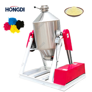 High Efficiency <b>Red</b> Guard Agitator Mixer with Motor Gear for Powder/Granule/Chemical Blending High Safety 2 kW 50-100L Capacity - Product Image 2