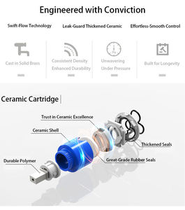 Smart Digital Display 4-Speed Shower Thermostatic Set Top Sale Brass Bathroom System with Single Handle & Jet <b>Spray</b> Pattern - Product Image 5