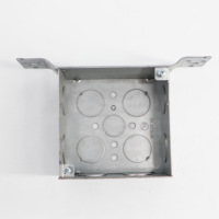 Boîte de jonction électrique carrée durable de FourInch avec la profondeur 11 2 pour la protection