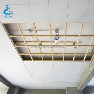 Tùy chỉnh canxi Silicate lưới hệ thống Trần chống cháy với mô hình hình học an toàn cháy được chứng nhận - Product Image 6