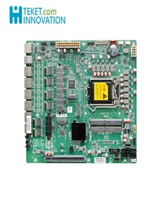RV590L6B Firewall-Motherboard mit LGA1200 <span class=keywords><strong>Z590</strong></span> Chipsatz, max. 128GB, 6xRJ45 Gigabit Ethernet, VGA, 6xI226V, 7xUSB, 2xCOM, RS485, ATX - Product Image 1