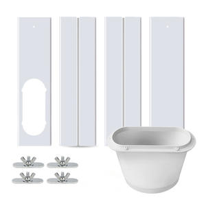 Kit de joint de fenêtre de <span class=keywords><strong>climatiseur</strong></span> Portable tuyau d'échappement connecteur en pouces <span class=keywords><strong>raccord</strong></span> de climatisation en plastique manuel efficace - Product Image 6