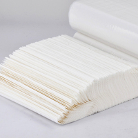 Serviettes en papier pliées en Z jetables en vrac, 100 % pâte de bois vierge, pour toilettes publiques et usage médical