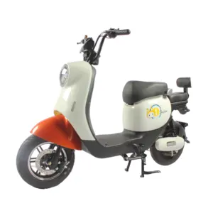 Scooter électrique de haute qualité de 45 km/h à la mode avec moteur 500W à grand siège