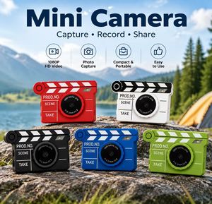 Los <span class=keywords><strong>Mejores</strong></span> Regalos 2026: Mini Cámara Digital Retro <span class=keywords><strong>para</strong></span> Llavero, Marca Privada M5, 1080P Full HD, Cámara <span class=keywords><strong>de</strong></span> Bolsillo Portátil Pequeña - Product Image 1