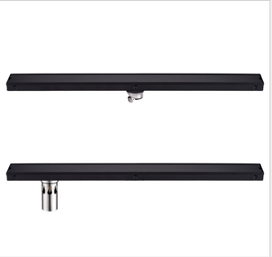Tắm Màu Đen Gạch Chèn Grate Thoát Nước Sàn Vô Hình Tuyến Tính Thoát Nước Sàn - Product Image 1