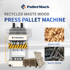 Línea de Producción Automática de Palets, Máquina Industrial de Pellets de Madera Comprimida para Fabricar Palets de Madera - Product Image 1