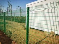Clôture de jardin en métal moderne, étanche, en PVC/galvanisé à chaud, avec revêtement en poudre, grillage soudé 3D - Haute qualité, prix de gros abordable