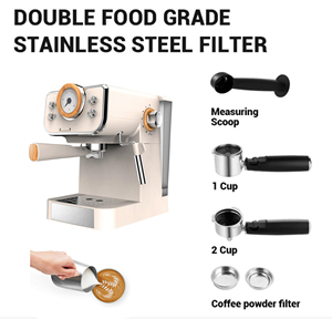 Máquina de café espressco de fábrica 950W 20Bar con tanque de agua de 1.5L Para Caramelo <span class=keywords><strong>macchiato</strong></span> capuchino <span class=keywords><strong>latte</strong></span> Mocha máquina de café con hielo - Product Image 3