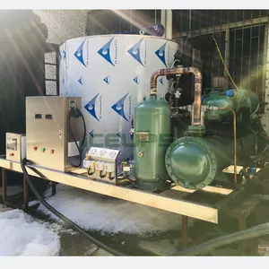 Iceups 15 MT Flakes máy nước đá ngoài trời cho chế biến hải sản
